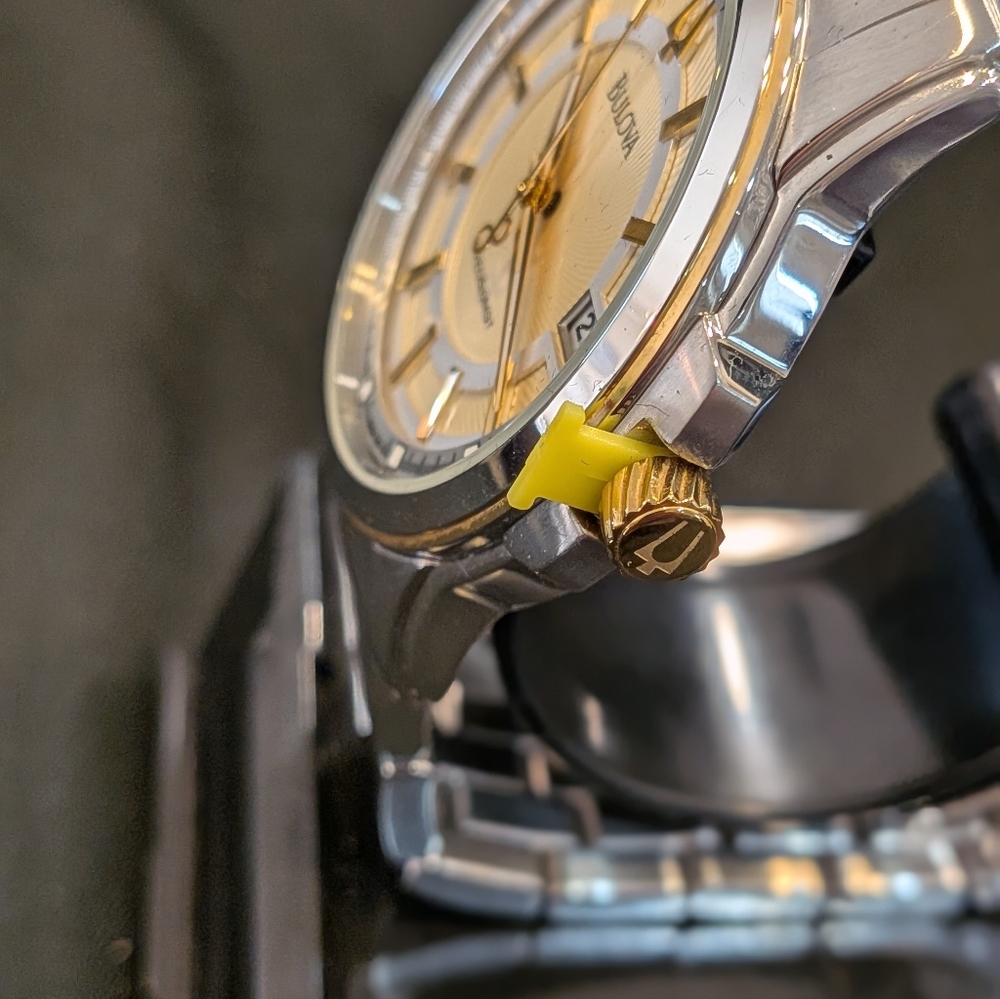 Bulova Two-Tone Precisionist Watch - Picture 6 of 10